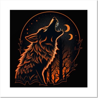 Fenrir's Howl Posters and Art